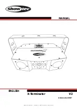 Preview for 1 page of SHOWTEC X-Terminator Manual