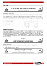 Предварительный просмотр 3 страницы SHOWTEC XS-2 Dual Beam Manual