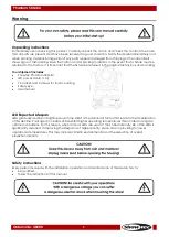 Preview for 4 page of showtech Phantom 50 KMII Instruction Manual