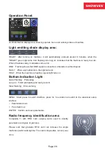 Preview for 4 page of Showven SPARKULAR miniFALL BT14 User Manual