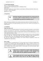 Preview for 5 page of SHP Laboklav ECO 135 User Manual