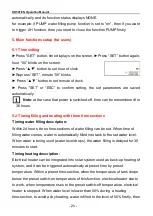 Preview for 21 page of Shuang Ri SR501 Operation Manual