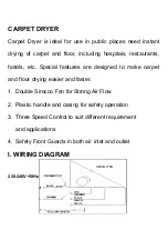 Предварительный просмотр 2 страницы Shuangdie SDF-27 Instruction Manual