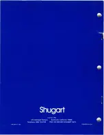 Preview for 62 page of Shugart SA810 Owner'S Manual