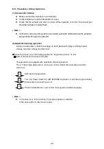 Preview for 33 page of Shundaiwa DGA20EM Owner'S And Operator'S Manual