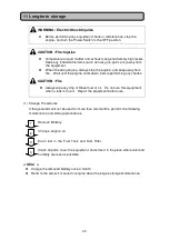 Preview for 44 page of Shundaiwa DGA20EM Owner'S And Operator'S Manual