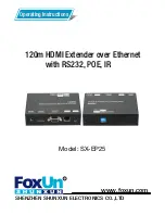 Preview for 1 page of Shunxun SX-EP25 Operating Instructions Manual