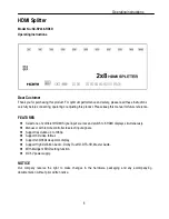 Shunxun SX-SP248-HD3D Operating Instructions Manual preview