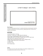 Preview for 1 page of Shunxun SX-SPH4-100 Quick Start Up Manual