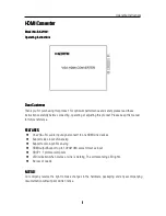 Shunxun SX-VH02 Operating Instructions preview