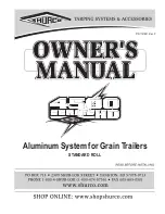 Предварительный просмотр 1 страницы Shur-Co 4500 HD Series Owner'S Manual