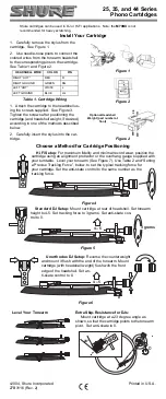 Preview for 1 page of Shure 25 Series Manual