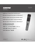 Shure 545SD-LC Classic Unidyne Manual preview