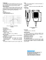 Preview for 2 page of Shure 596LB User Manual