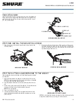 Preview for 1 page of Shure A50D User Manual