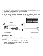 Предварительный просмотр 2 страницы Shure A95U User Manual