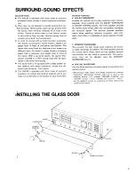 Предварительный просмотр 3 страницы Shure AVC20 Owner'S Manual