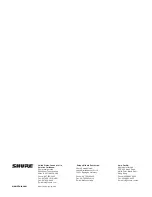 Preview for 40 page of Shure Axient AXT400 User Manual