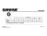 Предварительный просмотр 7 страницы Shure BETA 27 Manual