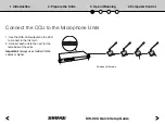 Preview for 7 page of Shure DIS-CCU Quick Start Manual