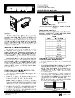 Preview for 1 page of Shure DRS-10 User Manual