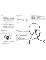 Preview for 2 page of Shure E3g Quick Manual