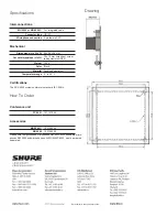 Preview for 2 page of Shure FC 6021 Datasheet