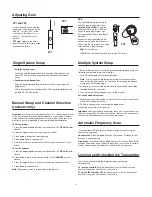 Preview for 6 page of Shure FP Wireless User Manual