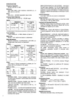 Preview for 2 page of Shure FP31 Technical Data Manual