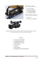 Предварительный просмотр 2 страницы Shure FP33 Operation Manual