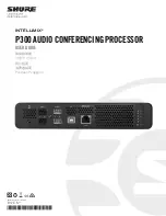 Предварительный просмотр 1 страницы Shure INTELLIMIX P300 User Manual