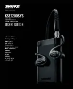 Shure KSE1200SYS User Manual preview