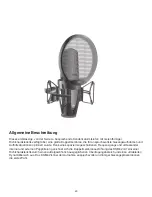 Preview for 20 page of Shure KSM42 User Manual