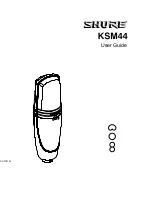 Preview for 1 page of Shure KSM44 User Manual