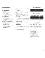 Preview for 5 page of Shure Microflex MX391 Series Specifications