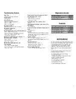 Preview for 7 page of Shure Microflex MX391 Series Specifications