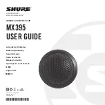 Предварительный просмотр 1 страницы Shure Microflex MX395 User Manual