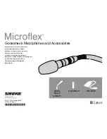 Preview for 1 page of Shure Microflex MX400DP User Manual