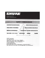 Preview for 11 page of Shure Microflex MX412S User Manual