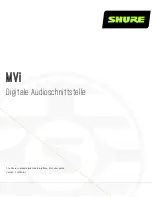 Preview for 13 page of Shure MVI User Manual