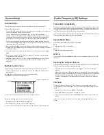 Preview for 7 page of Shure MW5 User Manual