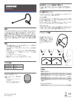 Preview for 15 page of Shure MX153 User Manual