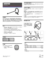 Preview for 19 page of Shure MX153 User Manual