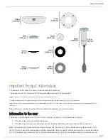 Preview for 16 page of Shure MXA-MUTE User Manual