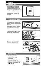 Предварительный просмотр 5 страницы Shure Performance Gear Manual