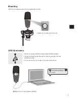 Предварительный просмотр 9 страницы Shure PG42-USB User Manual