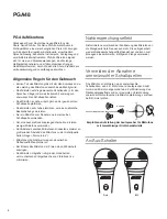 Предварительный просмотр 6 страницы Shure PGA 48 User Manual