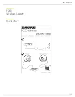 Preview for 3 page of Shure PGXD Quick Start Manual