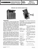 Preview for 1 page of Shure Pro Master 701 Datasheet