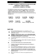 Preview for 8 page of Shure PTH Instructions Manual